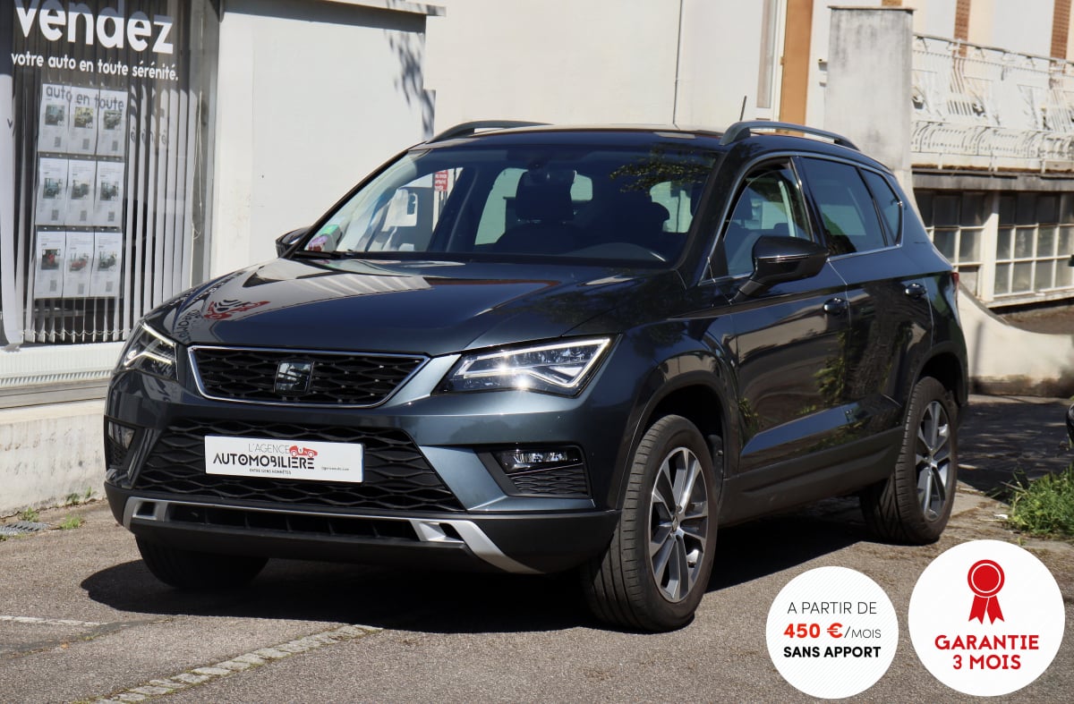 Seat Ateca 1.4 TSI 150 Style BVM6 (Kit distri à jour, Caméra, Attelage amovible...) — 1