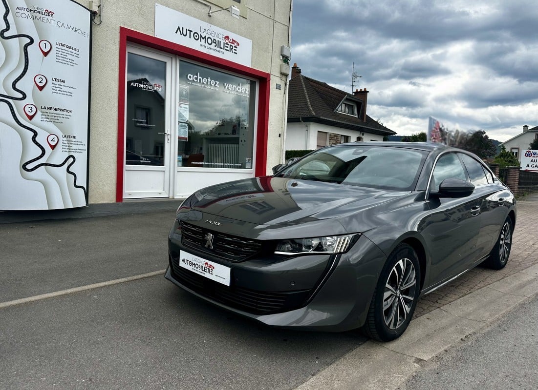Peugeot 508 Phase II 1.5 BlueHDI 130 cv Allure Business Berline - Sièges chauffants - Caméra 360° — 1