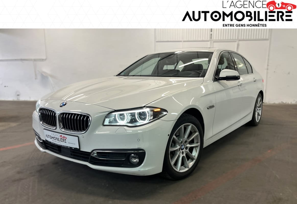 BMW Série 5 550i Xdrive phase 2 blanc alpinweiss — 1