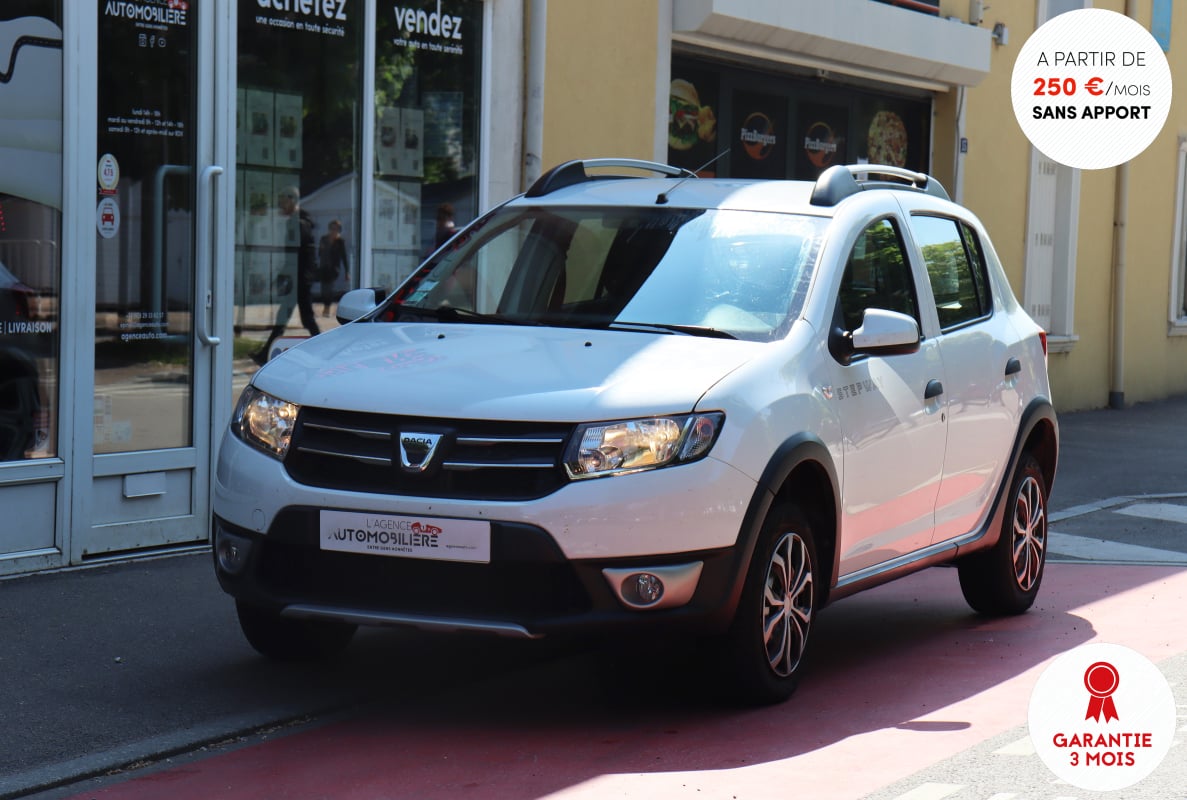 Dacia Sandero II Stepway 0.9 TCe 90 Prestige BVM (GPS, BT, Suivi entretien) — 1