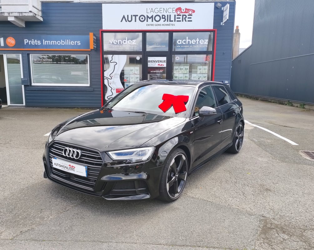 Audi A3 Sportback 2.0 TFSI 190 ch S-Tronic 7 S Line (Toit ouvrant) — 1