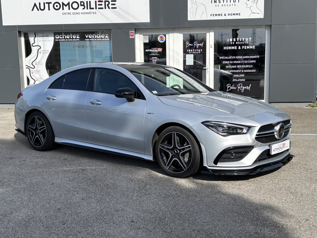 Mercedes-Benz Classe CLA 35 AMG 4MATIC 306 ch 7G-DCT - TOIT OUVRANT - CARPLAY - HIFI BURMESTER — 2