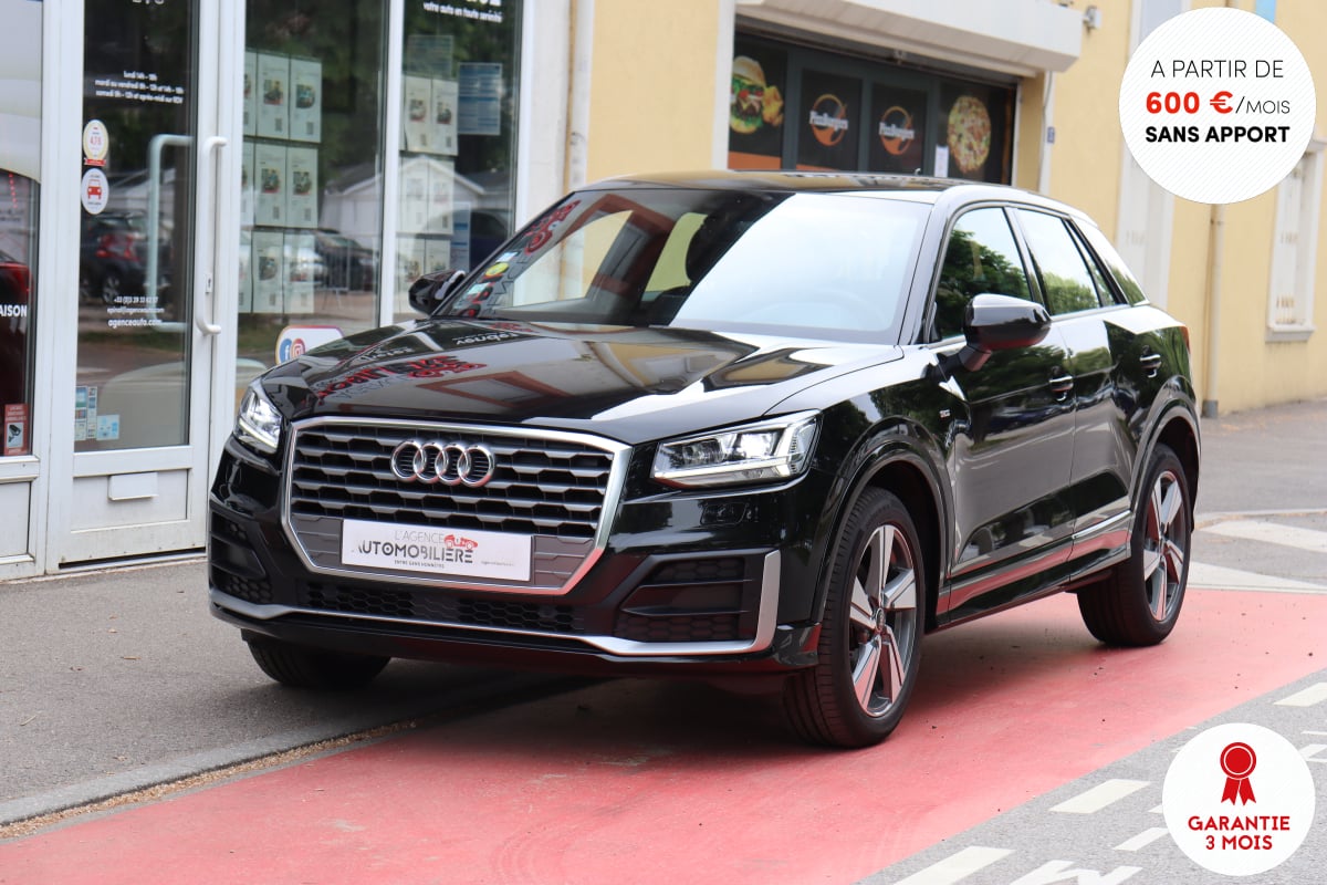 Audi Q2 30 TDI 116 S-Line + S-Tronic7 (Virtual, CarPlay, Caméra, Hayon électrique) — 1