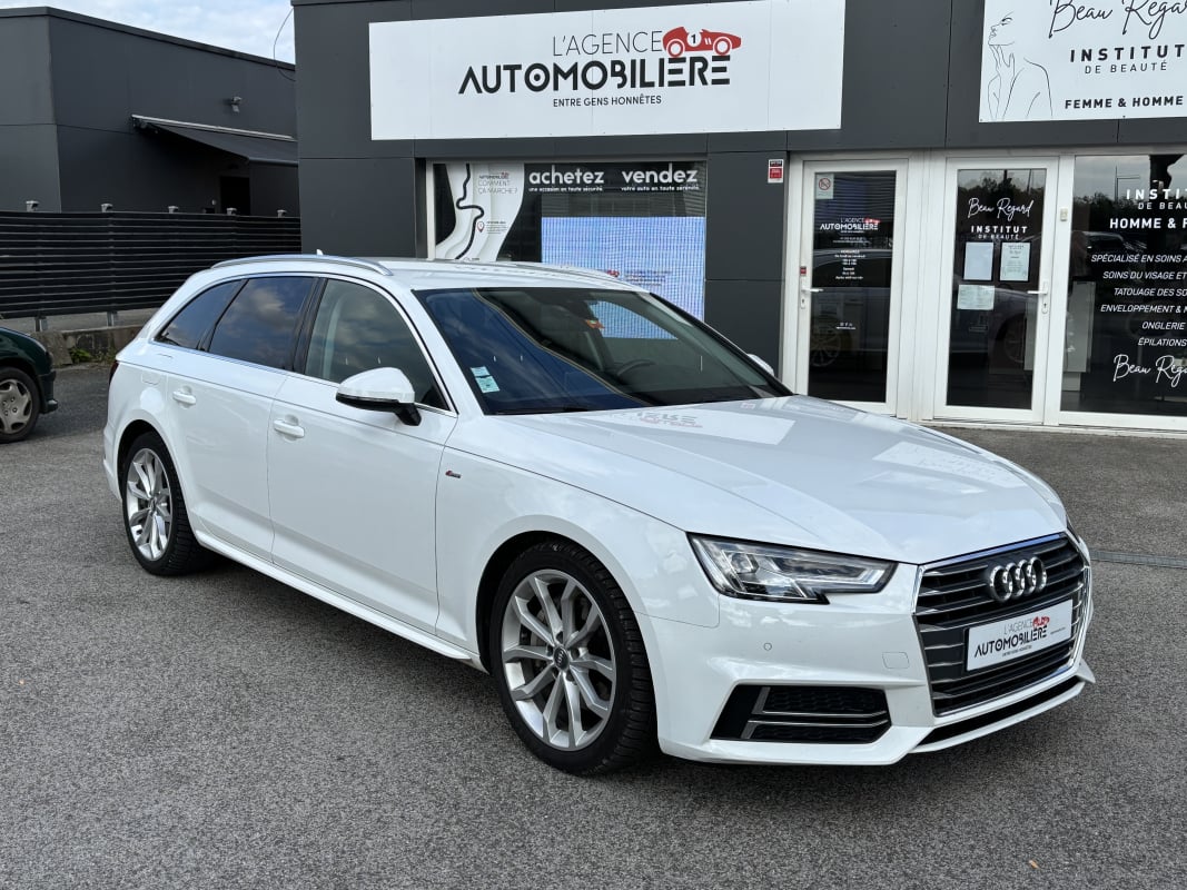 Audi A4 Avant 3.0 V6 TDI 218 ch DESIGN LUXE S TRONIC 7 - Pack S LINE EXT — 1