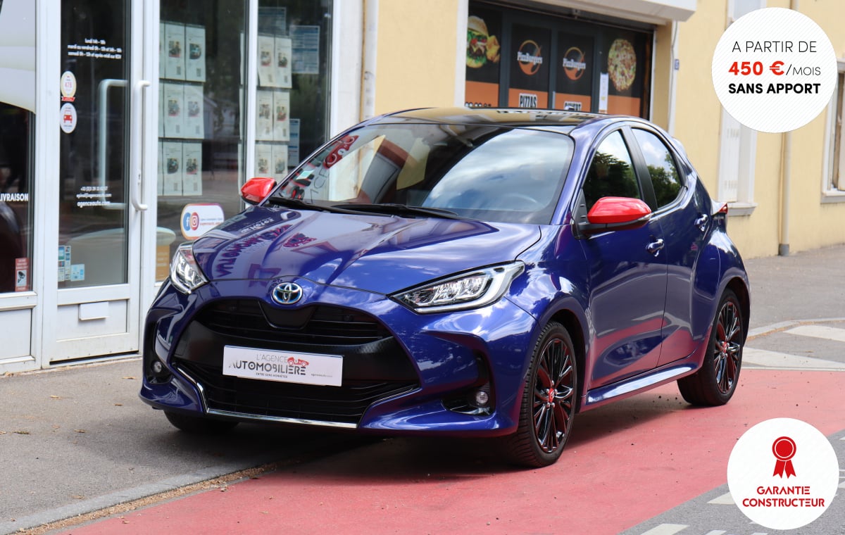 Toyota Yaris 1.5 VVTi Hybrid 116 Style MY21 (Toit panoramique, JBL, Suivi Toyota) — 1
