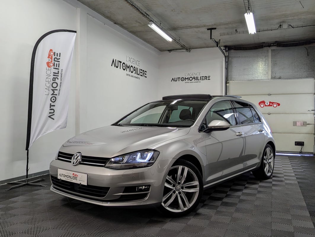 Volkswagen Golf VII 1.4 TSI ACT 140 BLUEMOTION TECHNOLOGY CARAT DSG7 + TOIT OUVRANT — 1