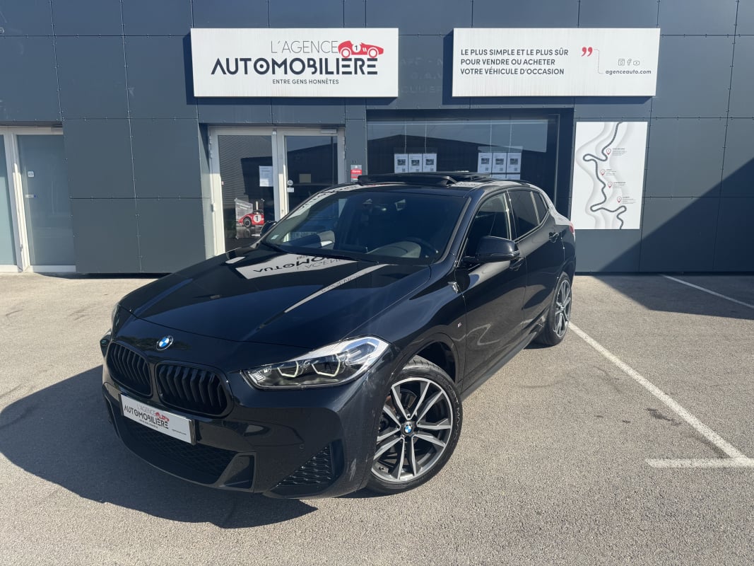 BMW X2 sDrive 18d 150ch BVA8 Msport Pack black — 1