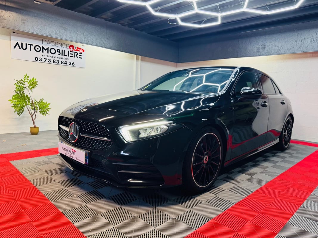 Mercedes-Benz Classe A 200 D 150 CH 8G-DCT AMG LINE Phares Leds/Jantes 19"/Sellerie Cuir Alcantara — 1
