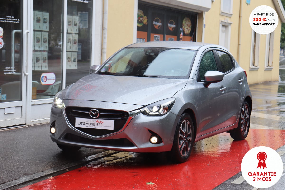 Mazda Mazda 2 III 1.5 Skyactiv 90 Selection BVM (Aff. tête haute, Sièges chauffants, GPS) — 1