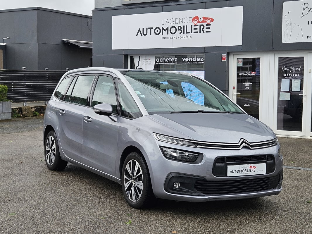 Citroen Grand C4 SpaceTourer 1.5 BLUE HDI 130 CH EAT 8 BUSINESS - 7 Places - Attelage — 1