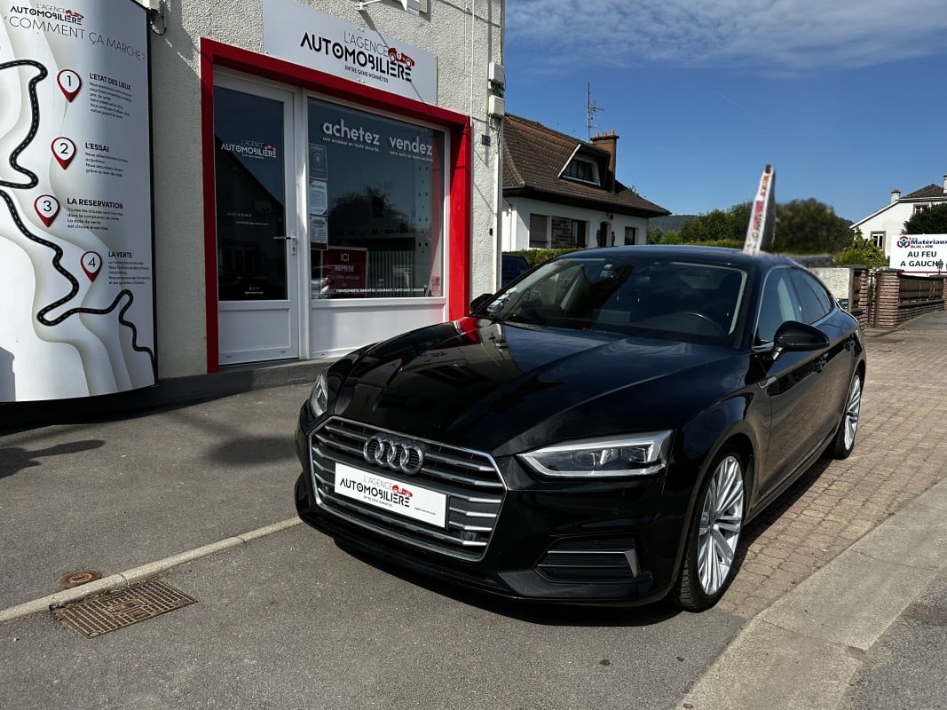 Audi A5 II Sportback 2.0 TDI 190 ch AVUS - Virtual Cockpit - Siège à mémoire - Sièges chauffants — 1