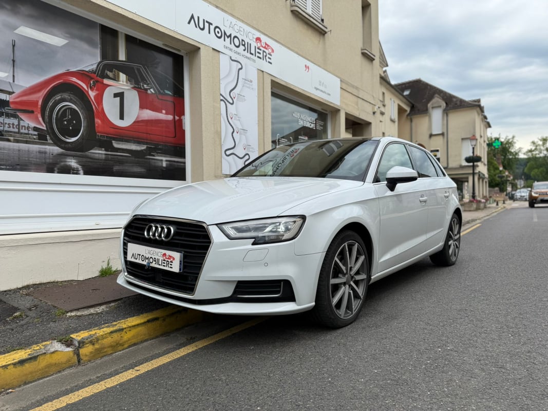 Audi A3 SPORTBACK 35 TFSI 150cv DESIGN LUXE + BANG & OLUFSEN / TOIT OUVRANT / VIRTUAL COCKPIT / CUIR — 1