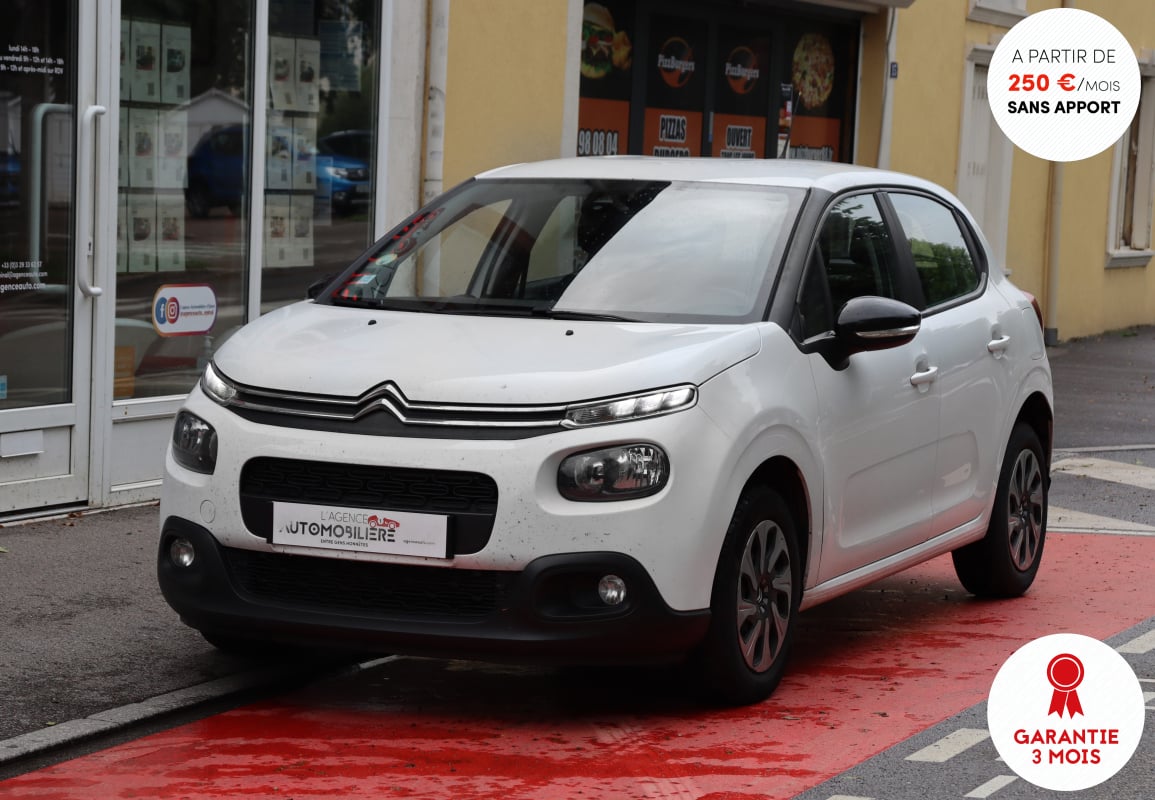 Citroen C3 1.6 BlueHDI 75 Feel BVM (CarPlay, Lane assist, GPS) — 1