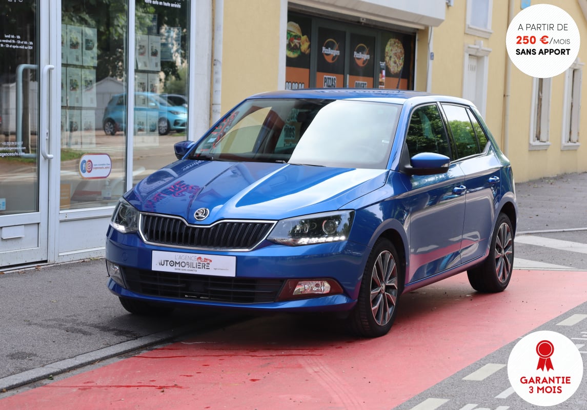 Skoda Fabia 1.0 MPi 60 Drive BVM (Kit Distribution à jour, CarPlay, Jantes Alu) — 1