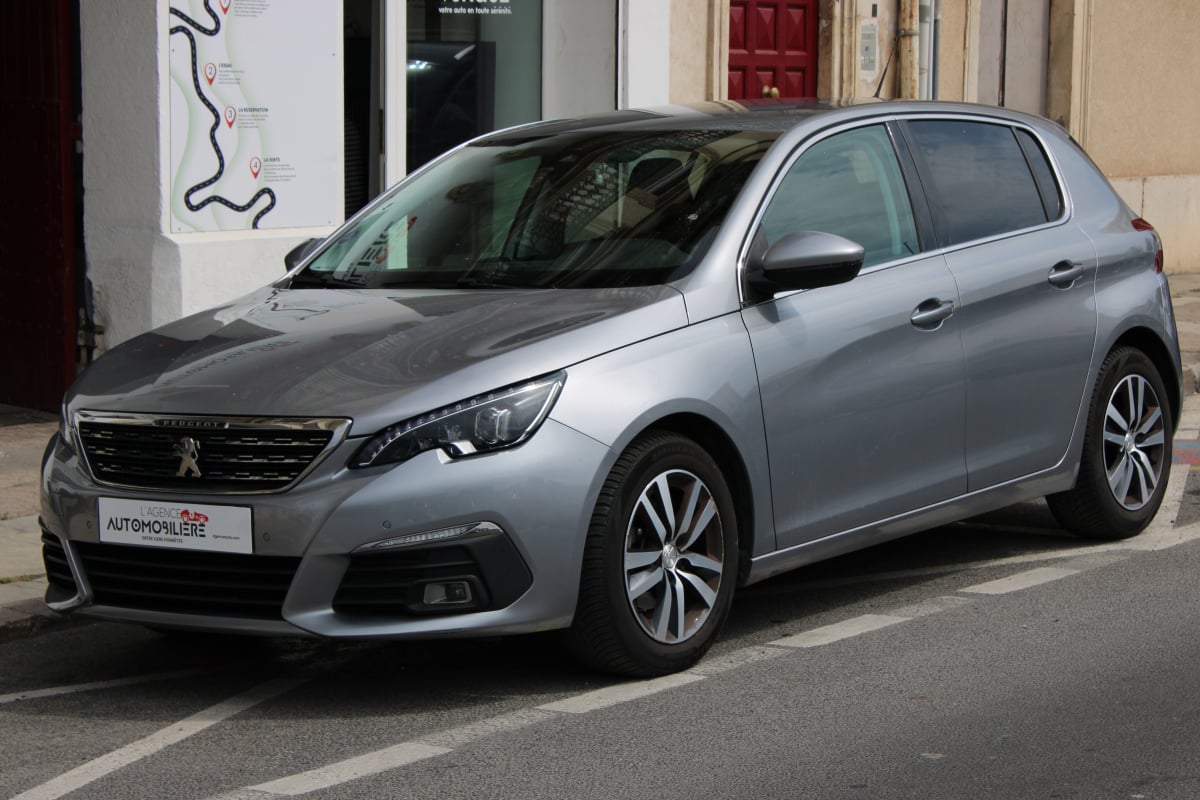 Peugeot 308 GENERATION-II 1.2L PURETECH-130 ALLURE BUSINESS EAT BVA (Distribution changée, Carplay ...) — 1