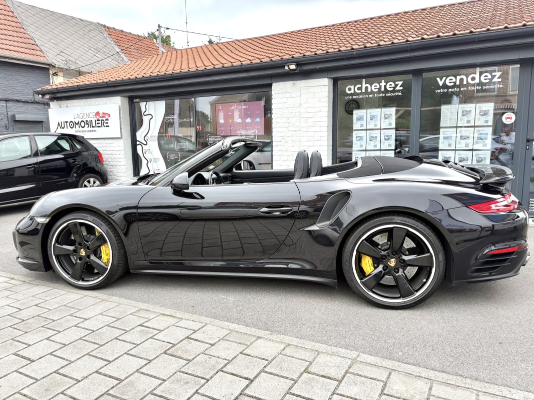 Porsche 911 991 PHASE 2 CABRIOLET 3.8 580 TURBO S PORSCHE APPROVED 24 MOIS — 2