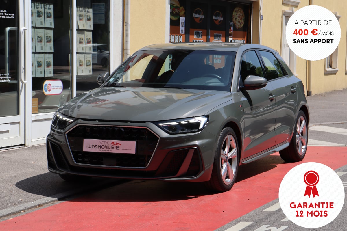 Audi A1 Sportback 1.0 TFSI 116 S-Line BVM6 (Méplat, Virtual cockpit, Drive Select) — 1