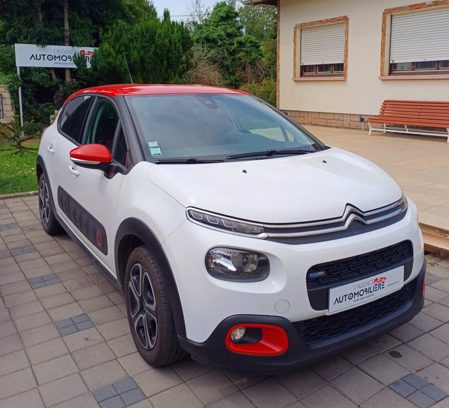 Citroen C3 1.2 VTi PureTech 82 Finition SHINE - 1ère main - Entretien Citroën - Courroie OK — 1