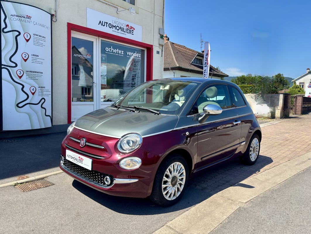 Fiat 500 III 1.2 MPi 69 ch LOUNGE - Toit panoramique — 1