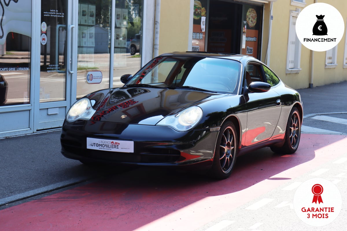 Porsche 911 996 Carrera 3.6i 320 BVM6 (Aileron AR, Suivi complet, Sièges élec&chauff) — 1