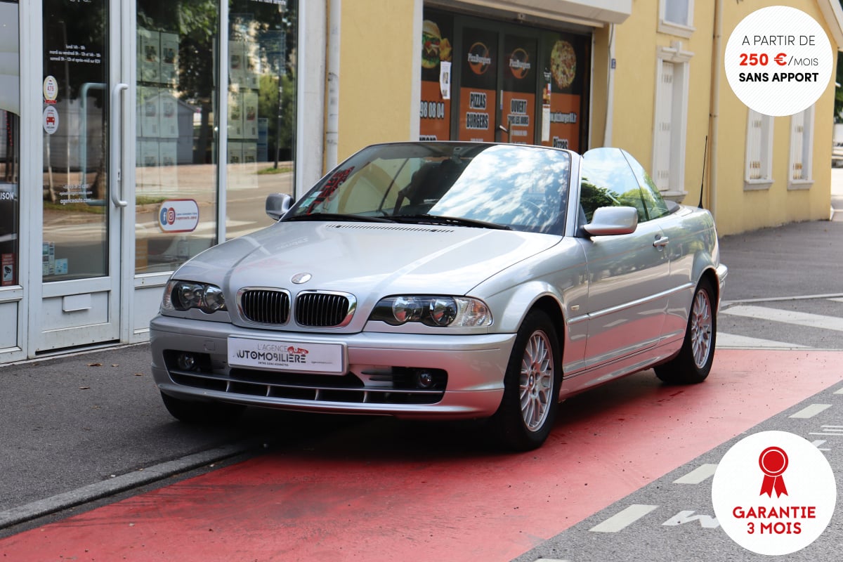 BMW Série 3 E46 Cabriolet 320Ci 2.2i 170 BVM6 (Sièges élec/mémoire, régulateur) — 1