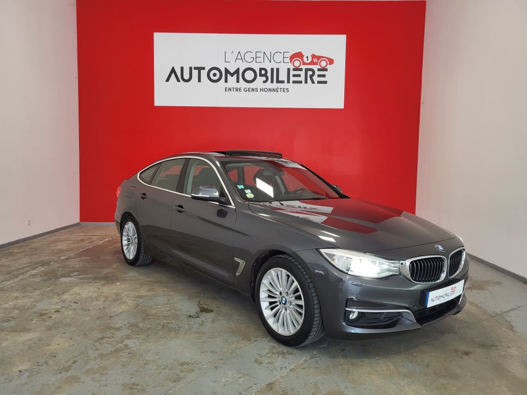 BMW Série 3 GT (F34) 318D 143 LUXURY BVA8 + TOIT OUVRANT — 1