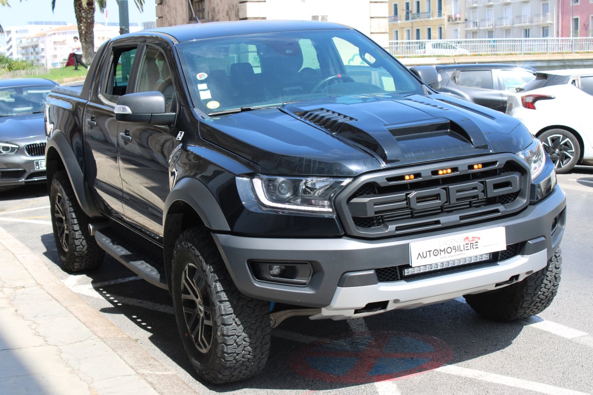 Ford Raptor DOUBLE CABINE 2.0 TDCI 215 RAPTOR 4X4 BVA ( Elargisseur de voie, Caméra de recul... ) — 1