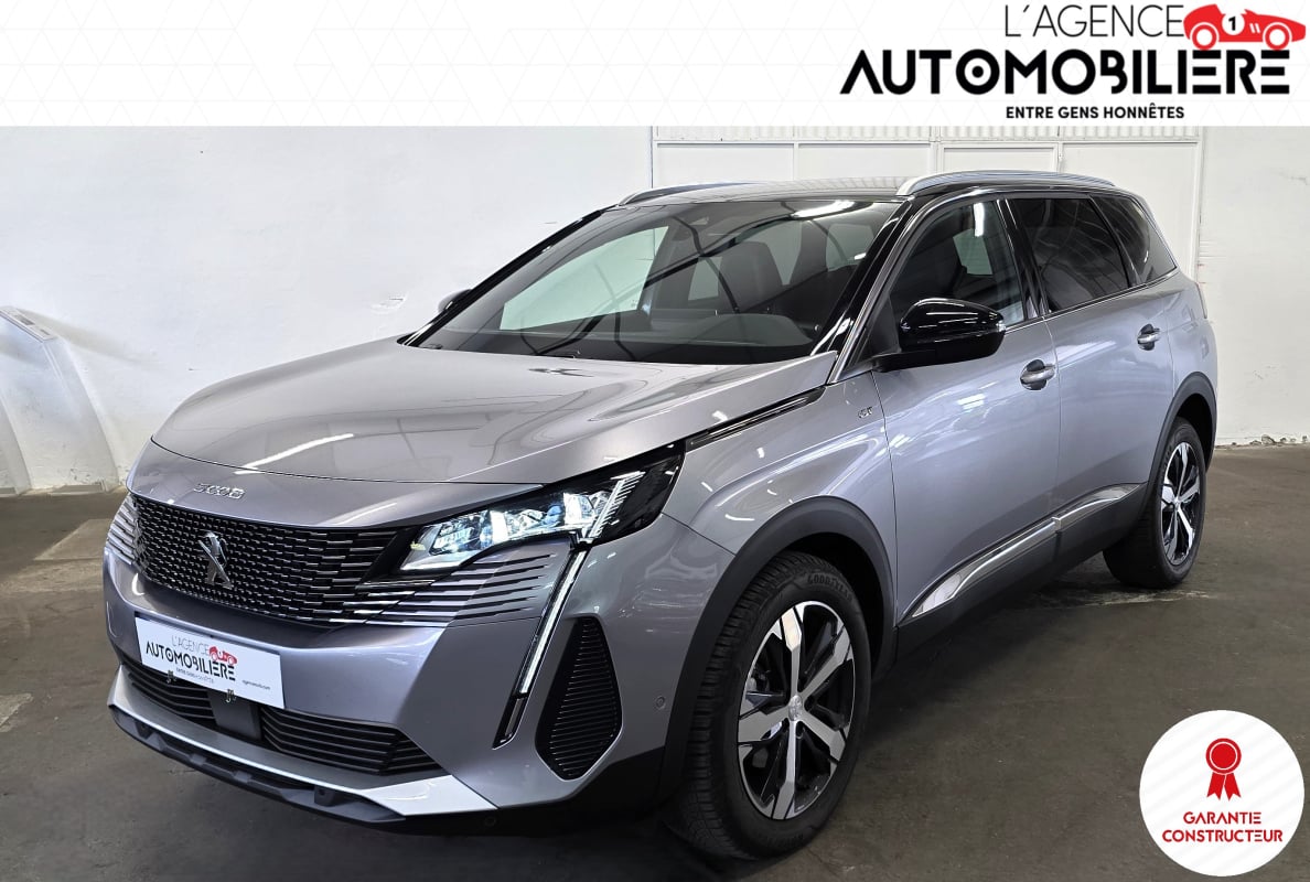 Peugeot 5008 1.5 HDI 130 GT Pack EAT 7PL - 1ere main — 1