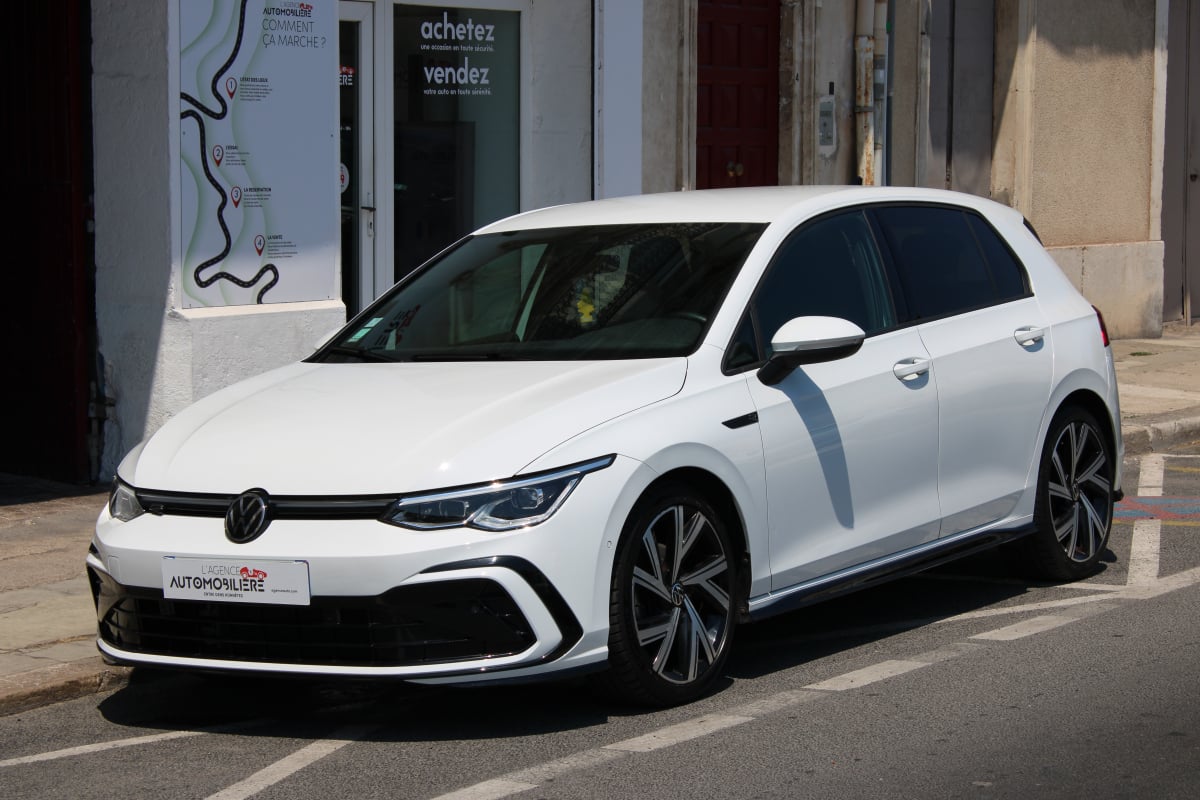 Volkswagen Golf 1.5 E-TSI 150 MHEV HYBRID OPF R-LINE DSG BVA ( Caméra de recul, Carplay ... ) — 1