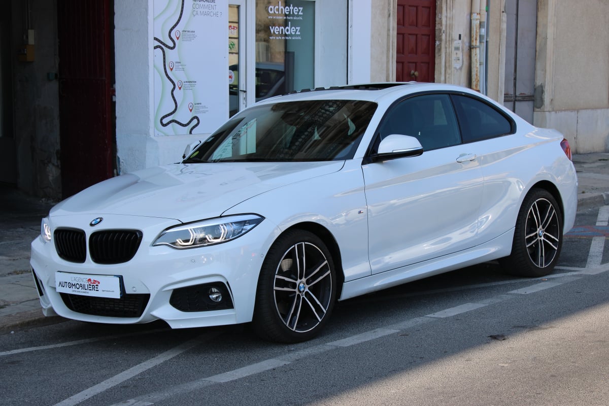 BMW Série 2 COUPE 2.0 220 D 190 M-SPORT XDRIVE BVA (Toit ouvrant, Son Harman Kardon, Full options, ..) — 1