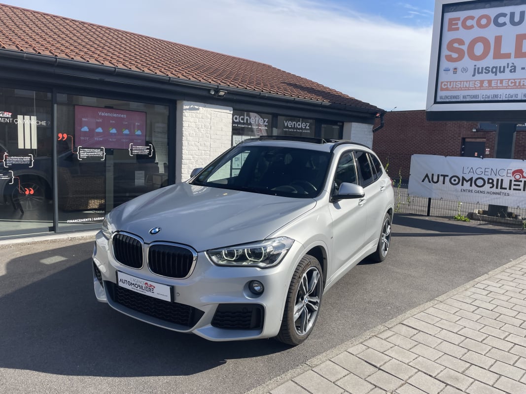 BMW X1 (F48) (2) SDRIVE18D M SPORT BVA8 TOIT PANORAMIQUE OUVRANT — 1