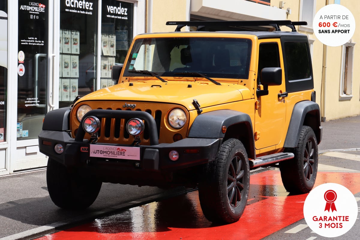 Jeep Wrangler 2.8 CRD 200 4WD Sport BVM6 (Pare Buffle, Attelage) — 1