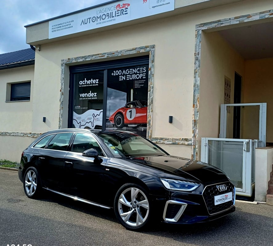 Audi A4 Avant 35 TDI Finition S Line S-Tronic 7 1ère Main — 1