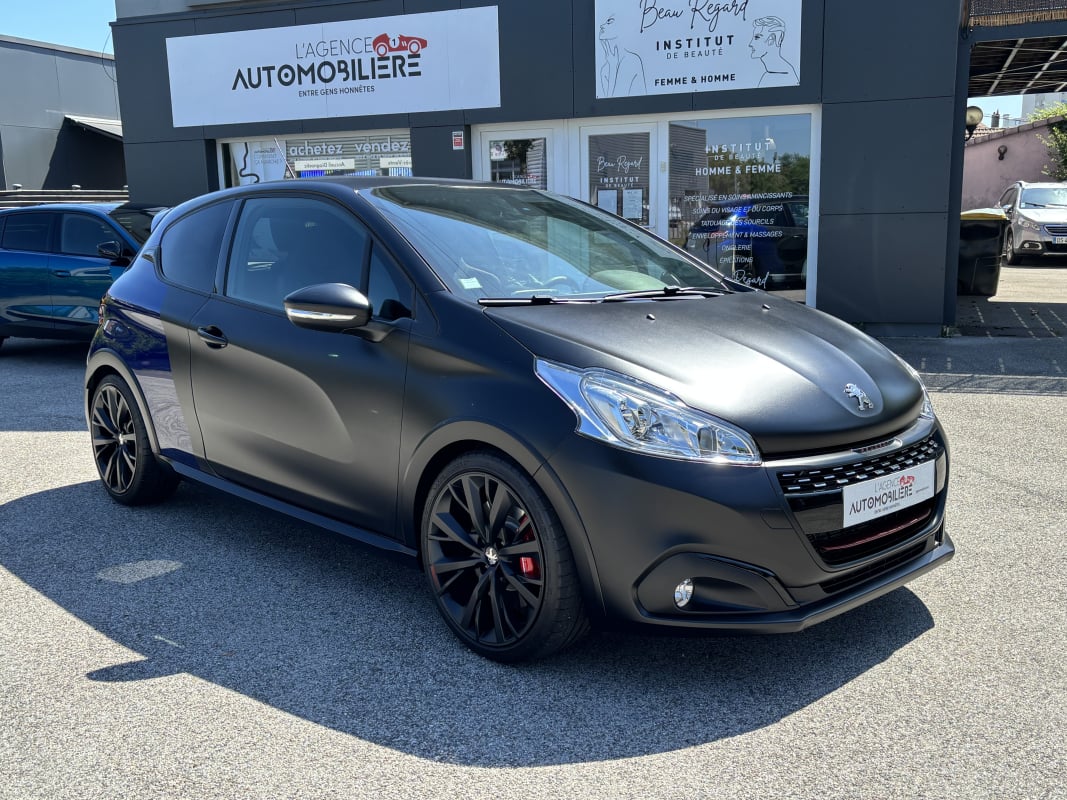 Peugeot 208 GTi 1.6 THP 208 ch BPS COUPE FRANCHE BLEU - 5500KMS — 1