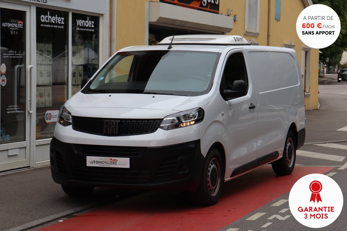 Fiat Scudo Fourgon L2H1 1.5 MJTD 102 Frigo BVM5 (Régulateur, Bluetooth, Porte lat.) — 1