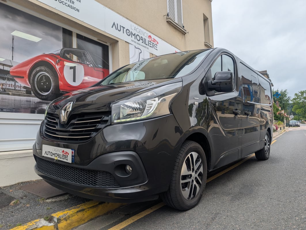 Renault Trafic 1.6 DCi 145cv SPACECLASS L2+ TELEVISION / CUIR / CLIMATISATION / CARPLAY / CAMERA / SUIVI RENAULT — 1