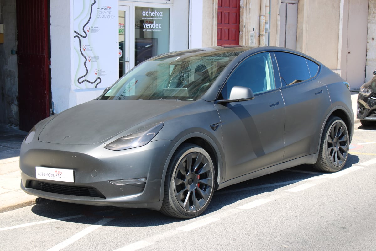 Tesla Model Y ELECTRIC 515 211PPM 75KWH Grande Autonomie Dual Motor AWD ( Toit panoramique, Caméra 360 ° ... ) — 1