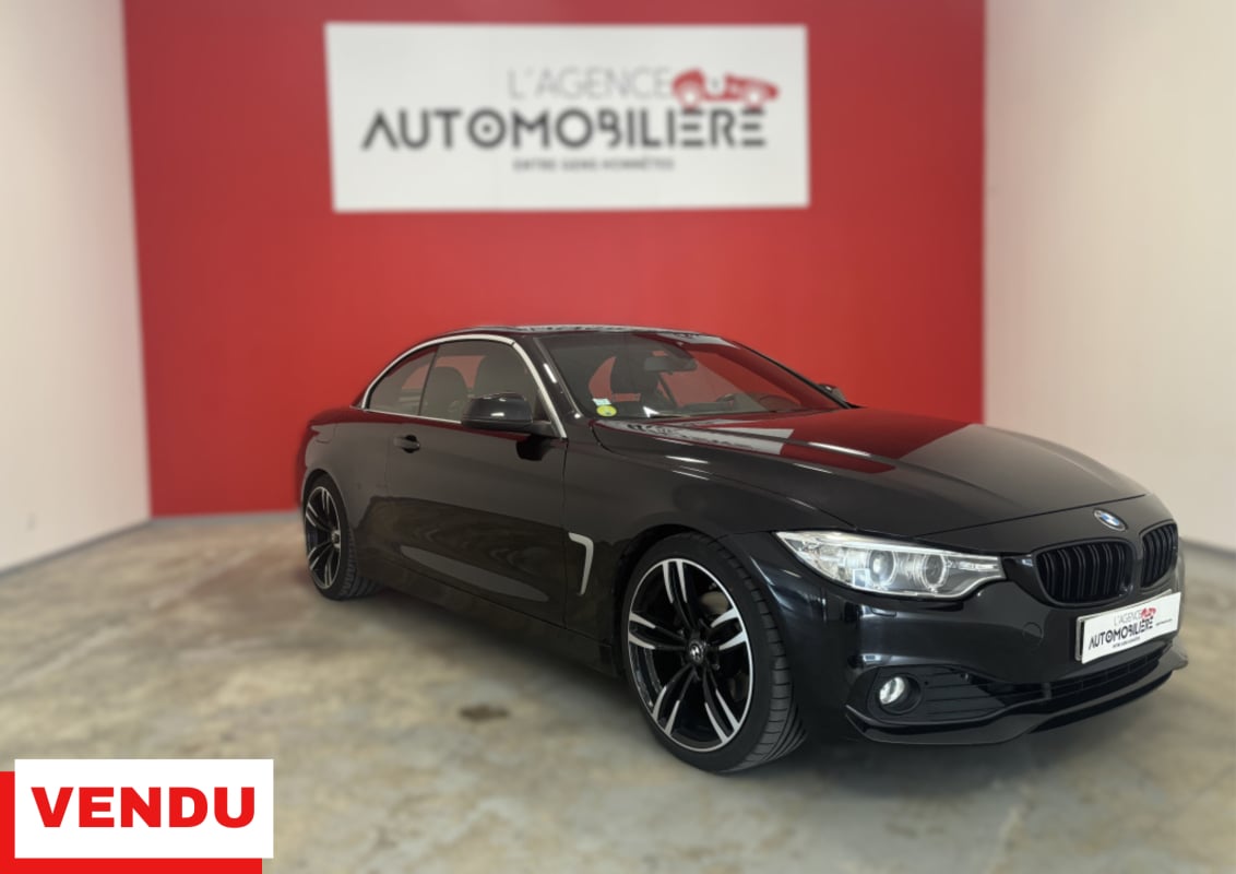 BMW Série 4 Cabriolet (F33) 420d 2.0 184 BVA LOUNGE — 1