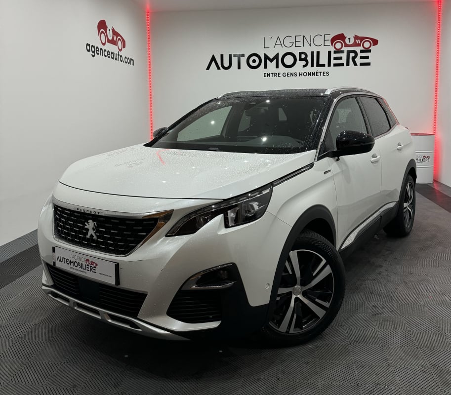 Peugeot 3008 3008 II GT-LINE 1.6 BLUEHDI 120CV BVM6 CARPLAY/CAMERA/GPS/REGUL/BLUETOOTH/CUIR-TISSU/ATTELAGE — 1
