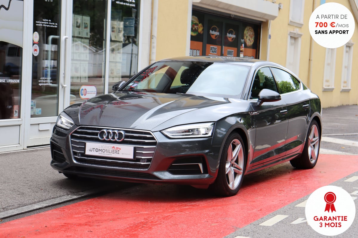 Audi A5 Sportback 40 TFSi 190 S-Line S-Tronic7 (Méplat, CarPlay) — 1