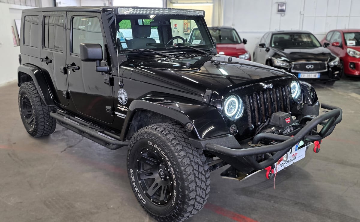 Jeep Wrangler 3.8 V6 200ch Sahara - Suréquipé Indian Car — 2