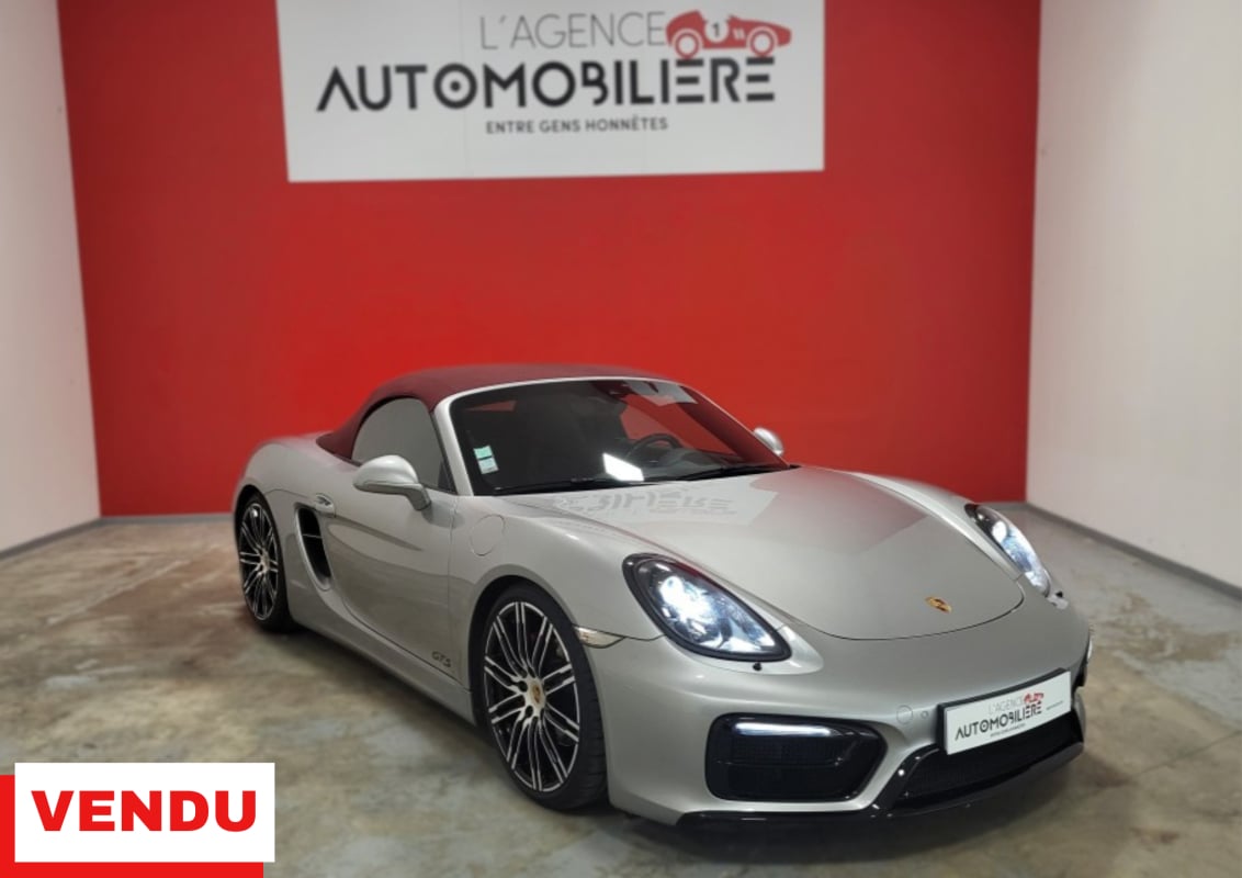 Porsche Boxster PORSCHE BOXSTER III (981) 3.4 330 GTS PDK + PACK CHRONO SPORT PLUS — 1