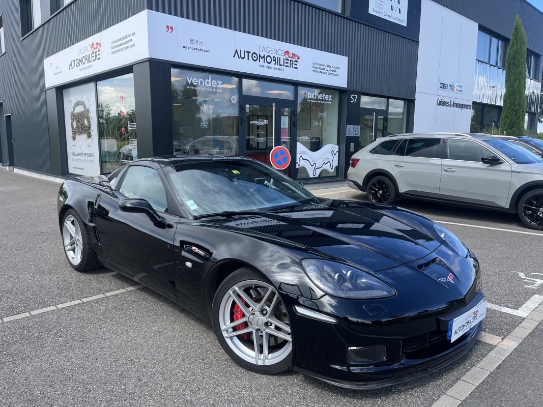 Chevrolet Corvette C6 Z06 7.0i V8 512CV COUPÉ - SIÈGES CHAUFFANTS/AFFICHAGE TÊTE HAUTE — 1