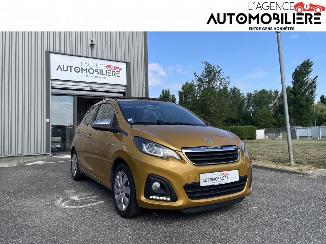 Peugeot 108 1.0 VTI TOP! BVM5 STYLE - toit ouvrant - moteur à chaîne — 1