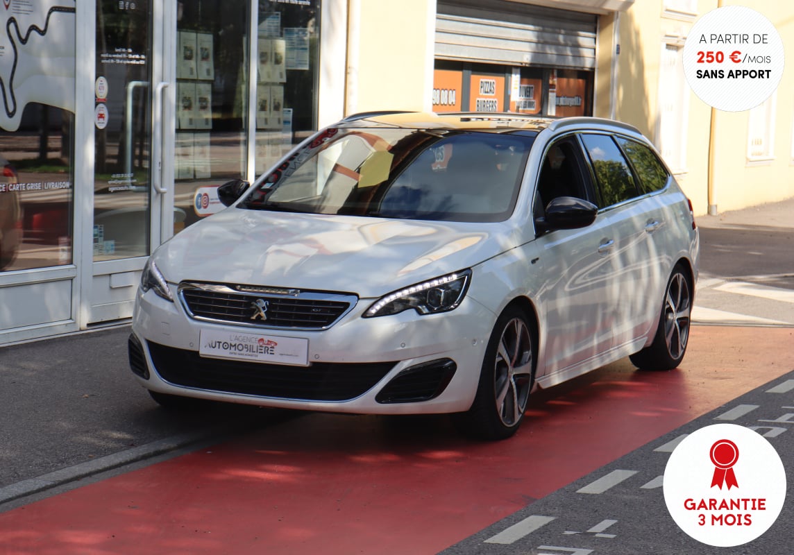 Peugeot 308 SW GT 2.0 BlueHDI 180 EAT6 (Toit Pano, Sièges massants,...) — 1