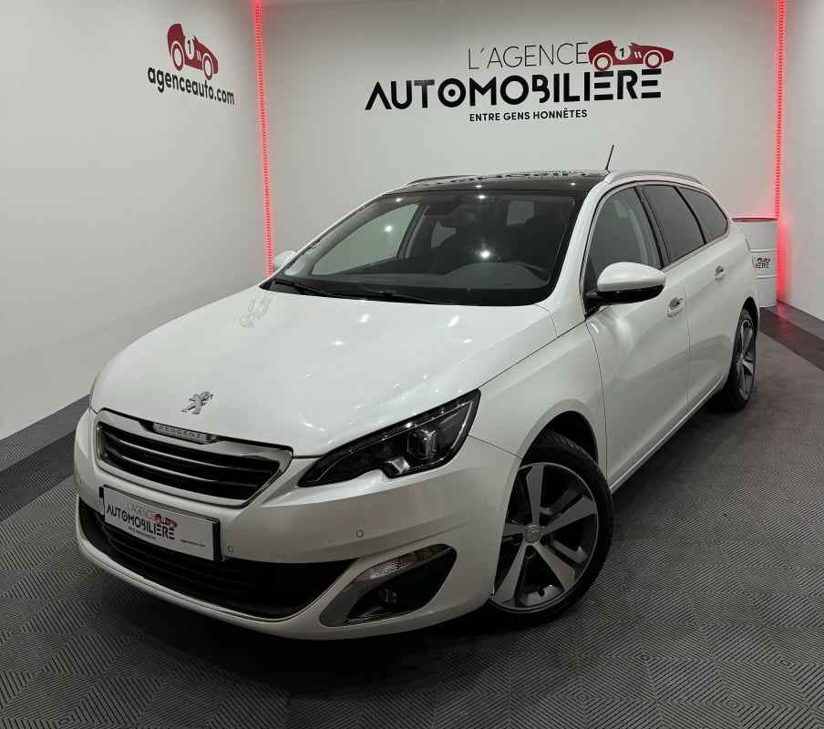 Peugeot 308 308 SW II FELINE 1.6 E-HDI 115CV BVM6 TOIT PANO/CAMERA/CUIR-ALCANTARA/MEDIA/GPS — 1