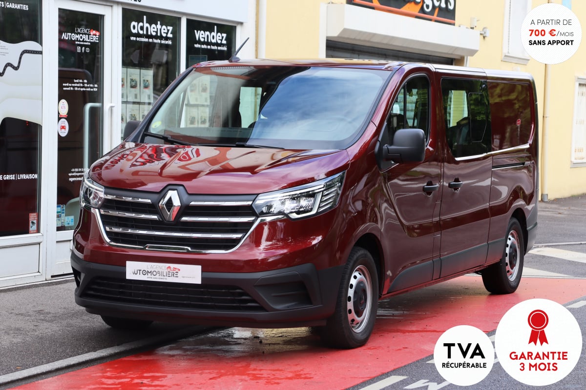 Renault Trafic L2H1 2.0 BlueDCI 170 Grand Confort Aménagé 5 Places BVM (1ère main, TVA récupérable) — 1