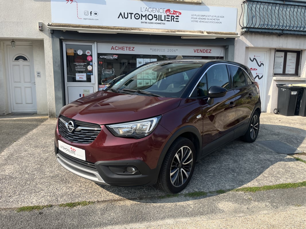Opel Crossland x 1.2 i Turbo S&S 110 cv Boîte auto Faible kilométrage / Contrat d'entretien Feu Vert — 1