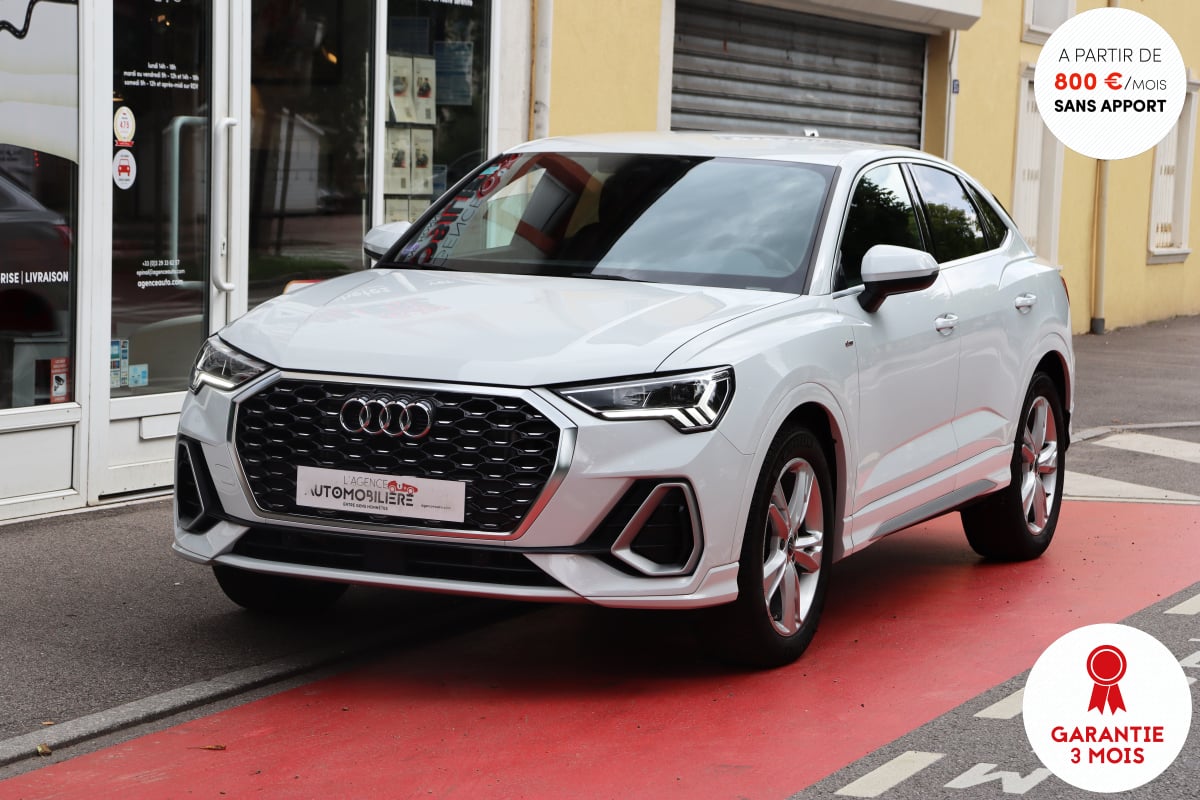 Audi Q3 Sportback 35 1.5 TFSI 150 S-Line S Tronic7 (1ère main, Suivi Audi, Carplay & Virtual) — 1