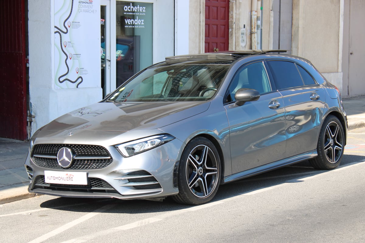 Mercedes-Benz Classe A 1.5 180 D 115 AMG LINE 7G-DCT BVA (Toit Ouvrant Panoramique, CarPlay, Caméra de Recul..) — 1